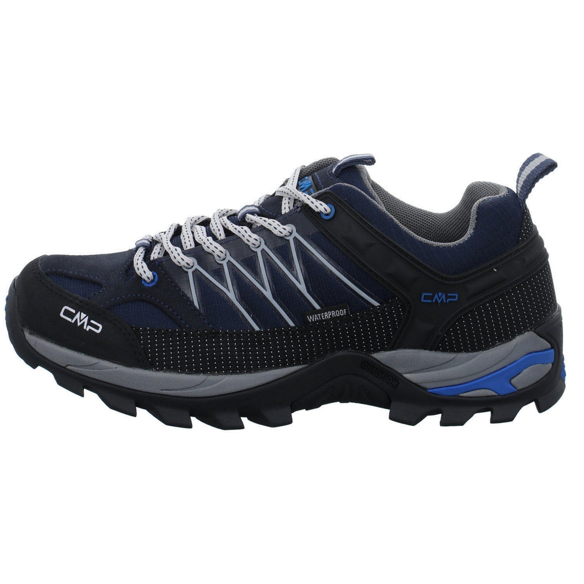 dunkelblau Low Herren Leder-/Textilkombination Outdoorschuh Schuhe CMP (295) Outdoor Outdoorschuh Rigel