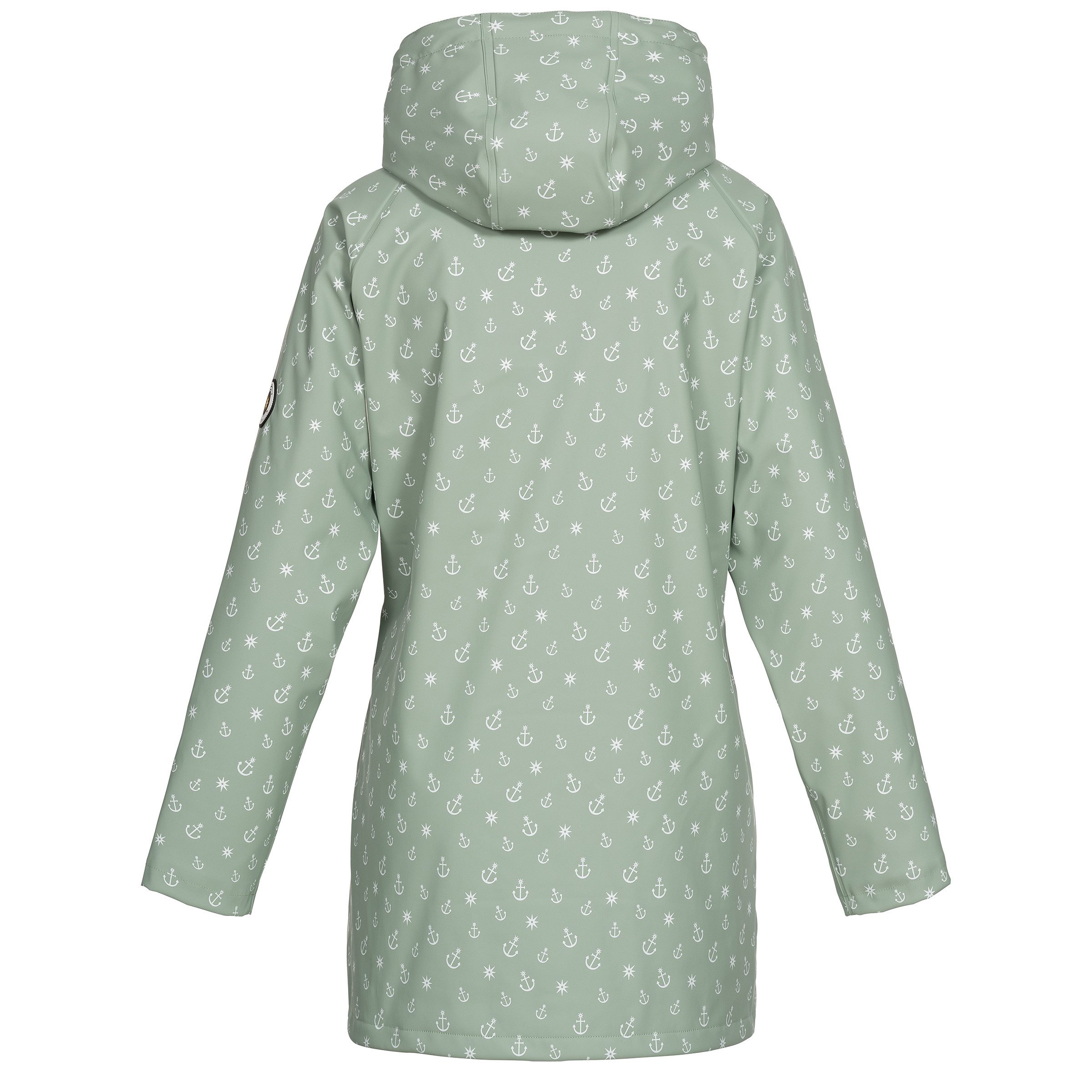 ankerglut Regenjacke Friesennerz #ankerglutwolke Regenmantel, Longjacket auch in Großen Größen erhältlich