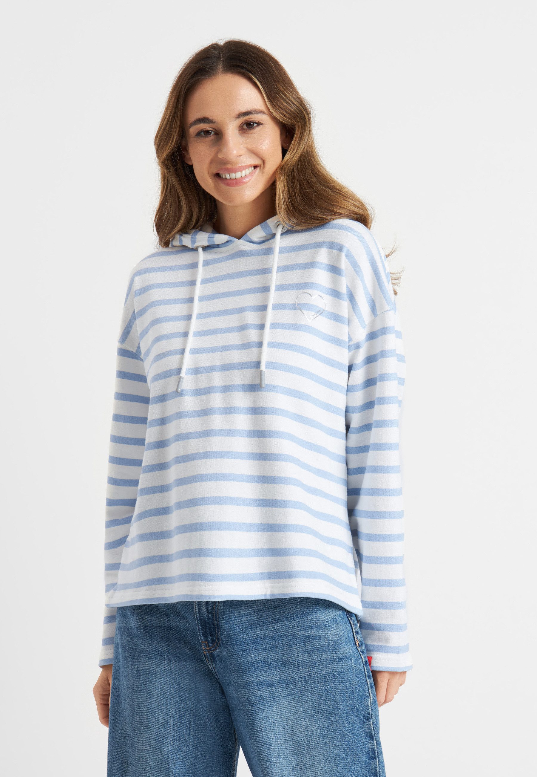 Frieda & Freddies NY Strickpullover Hoodie günstig online kaufen