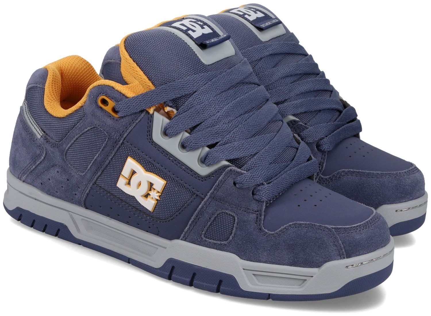 DC Shoes DC Shoes Stag Navy/Grey/Orange Sneaker
