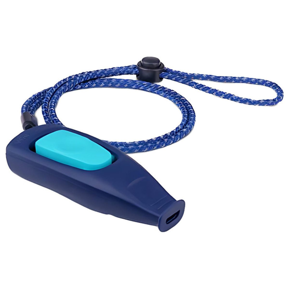 Hundepfeife Clicker "Whizzclick" mit Pfeife blau