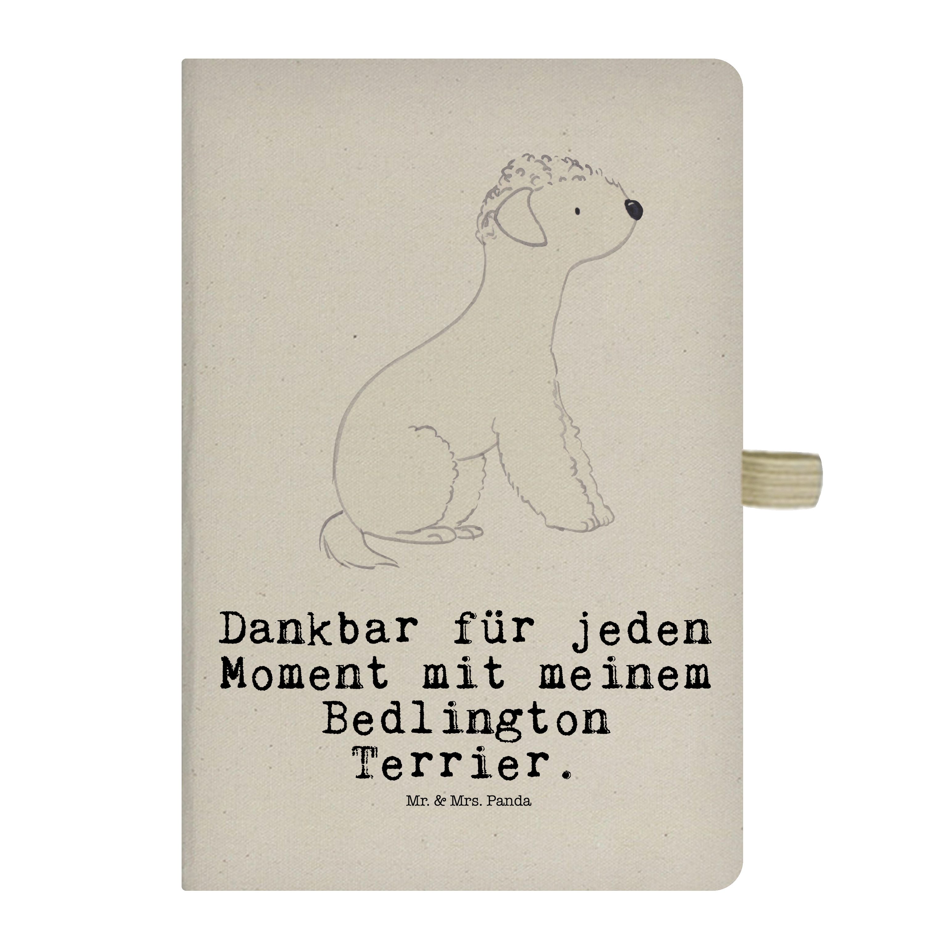 Mr. & Mrs. Panda Notizbuch Bedlington Terrier Moment - Transparent - Geschenk, Notizen, Notizblo Mr. & Mrs. Panda