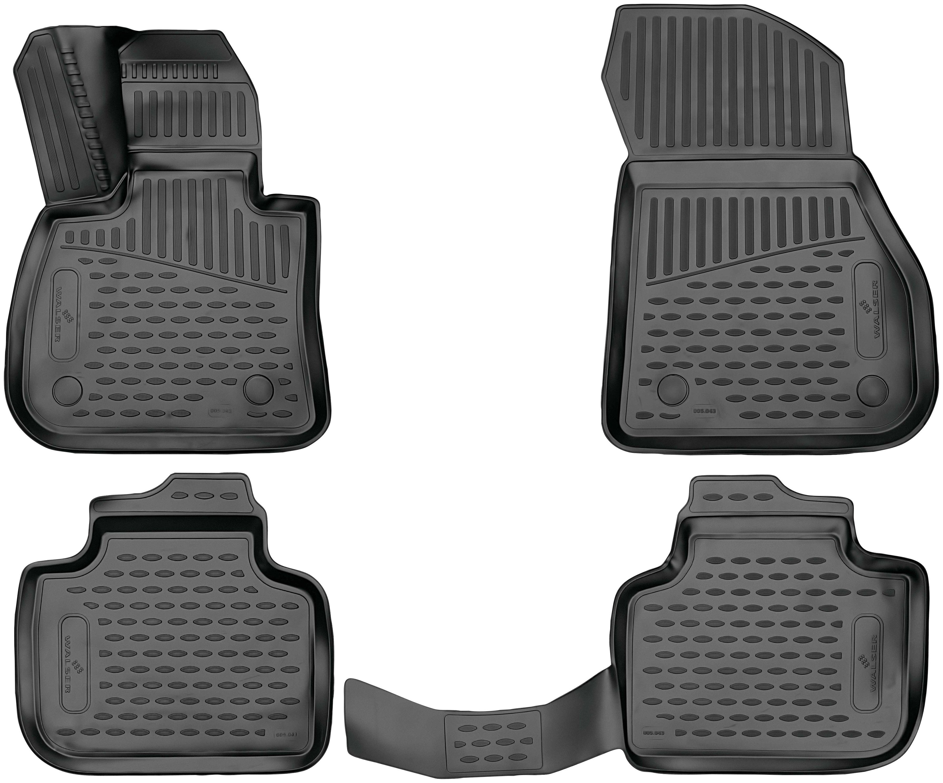WALSER Passform-Fußmatten XTR (4 (F48) 11/2014 für St), X1 BMW BMW - Kombi, Heute für X1