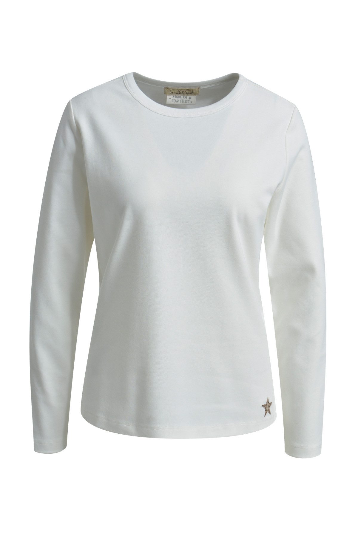 Smith & Soul Kurzarmshirt REGULAR INTERLOCK LONGSLEEEVE