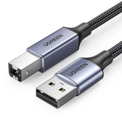 UGREEN USB Typ B Druckerkabel (männlich) - USB 2.0 (männlich) 5m schwarz USB-Adapter, 500 cm
