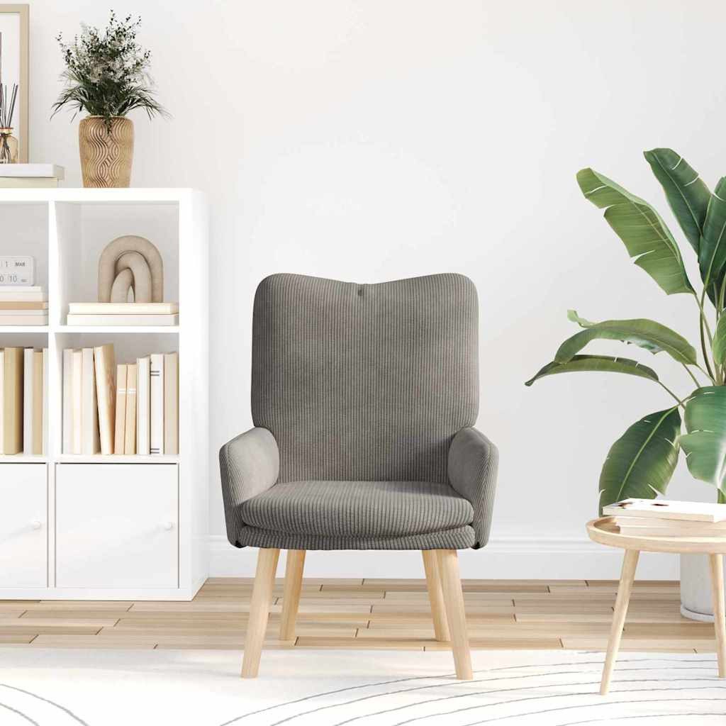 vidaXL Sessel Sessel Hellgrau 63 x 67 x 94 cm Stoff (1-St) günstig online kaufen