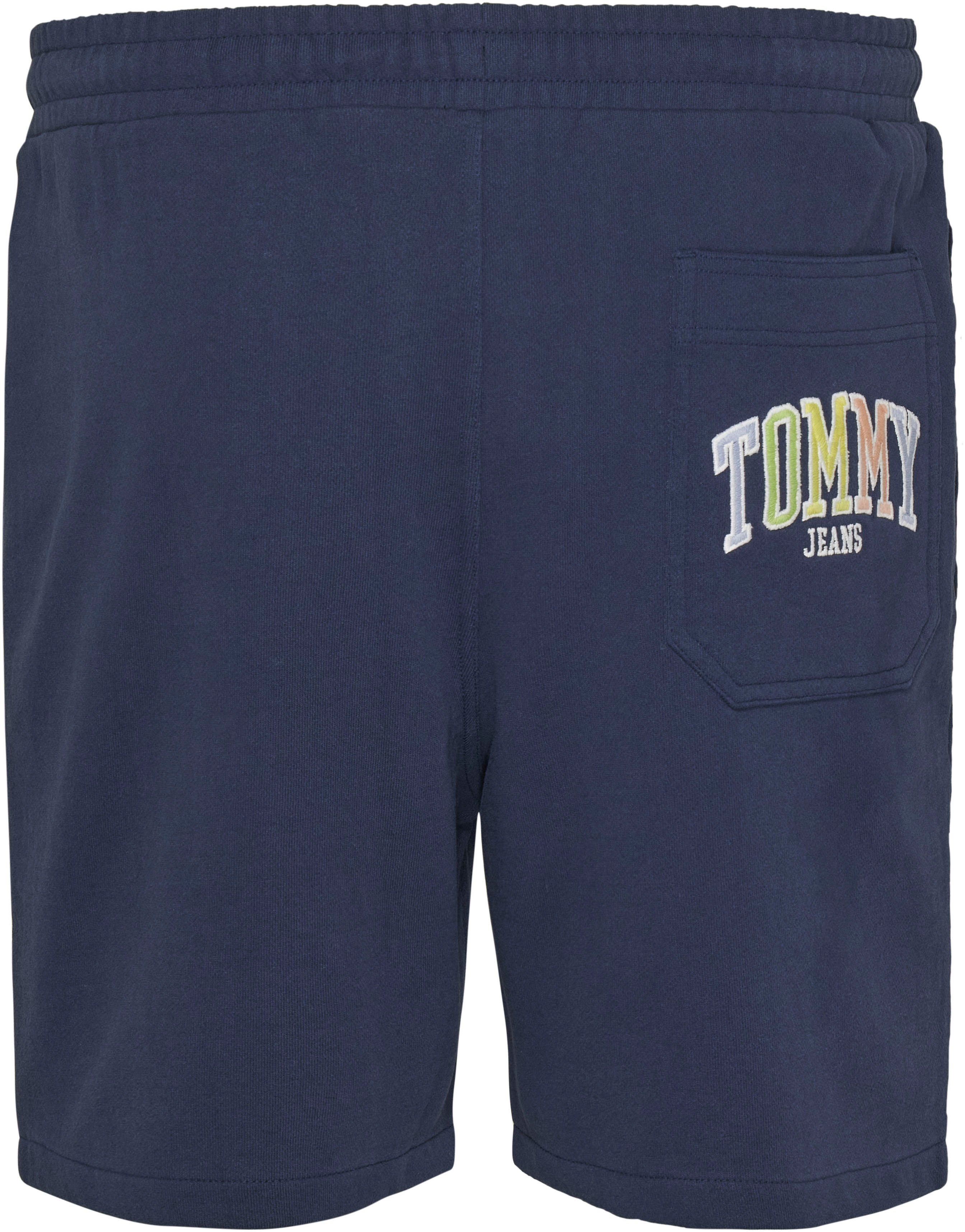 POP COLLEGE Jeans Shorts mit SURFER Tommy SHORT TJM Stickereien
