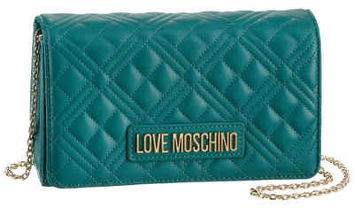 LOVE MOSCHINO Clutch »Quilted Bag«, mit modischer Steppung