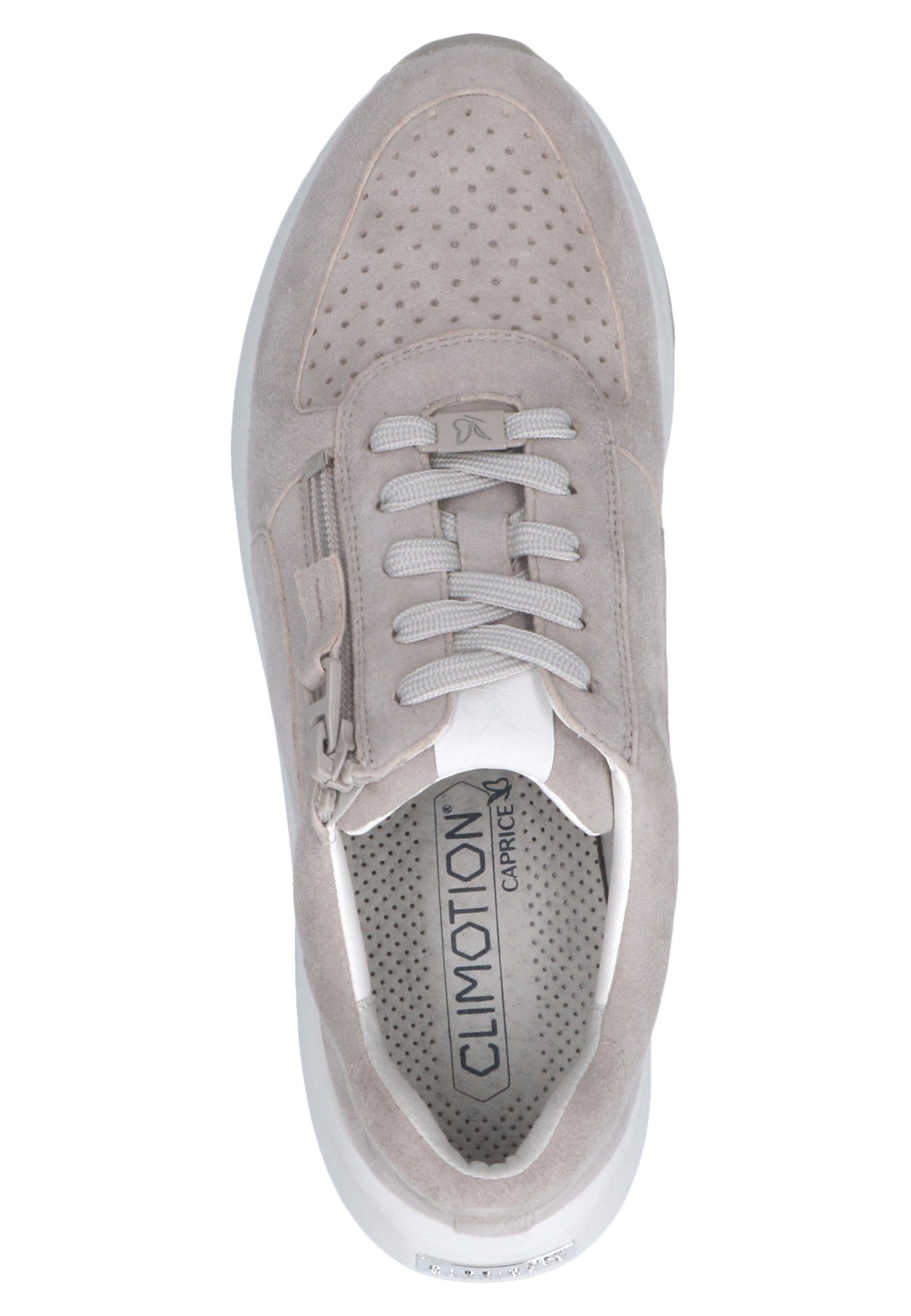 238 Suede 9-23714-28 Caprice Grey Sneaker