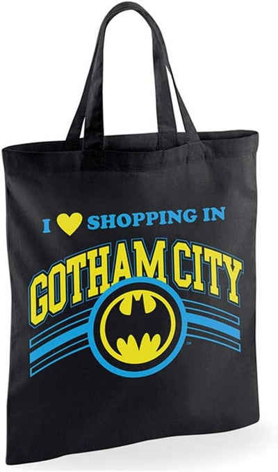 Batman Beuteltasche I Love Shopping in Gotham Shopping Bag Batman Einkaufstasche
