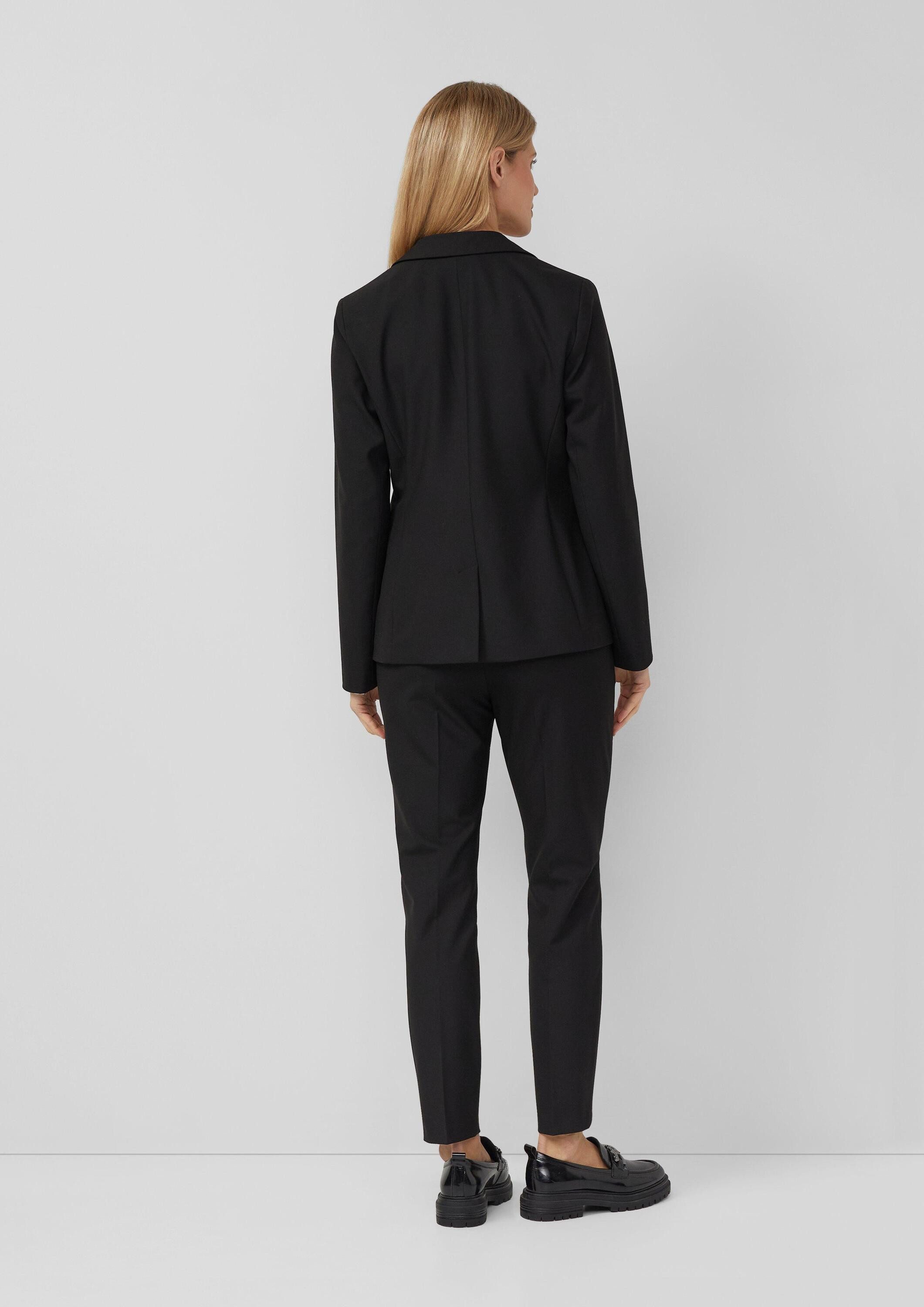 s.Oliver Jackenblazer Indoor-Blazer Viskosemix-Blazer im Slim Fit