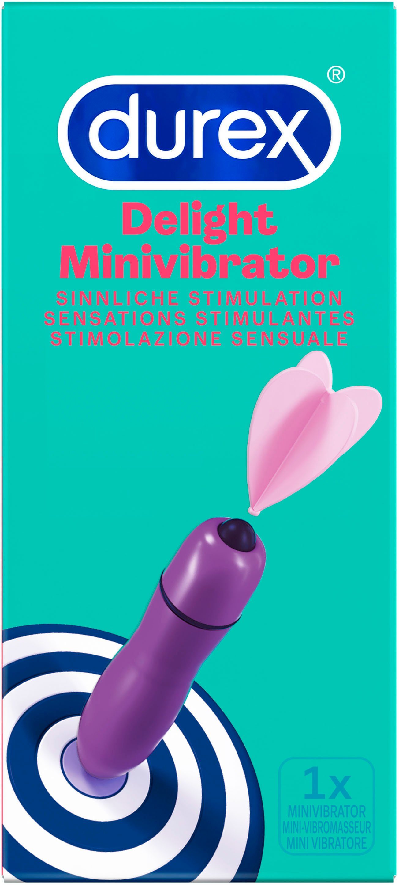 leistungsstarken Mini-Vibrator mit Delight, Klein durex Vibrationen