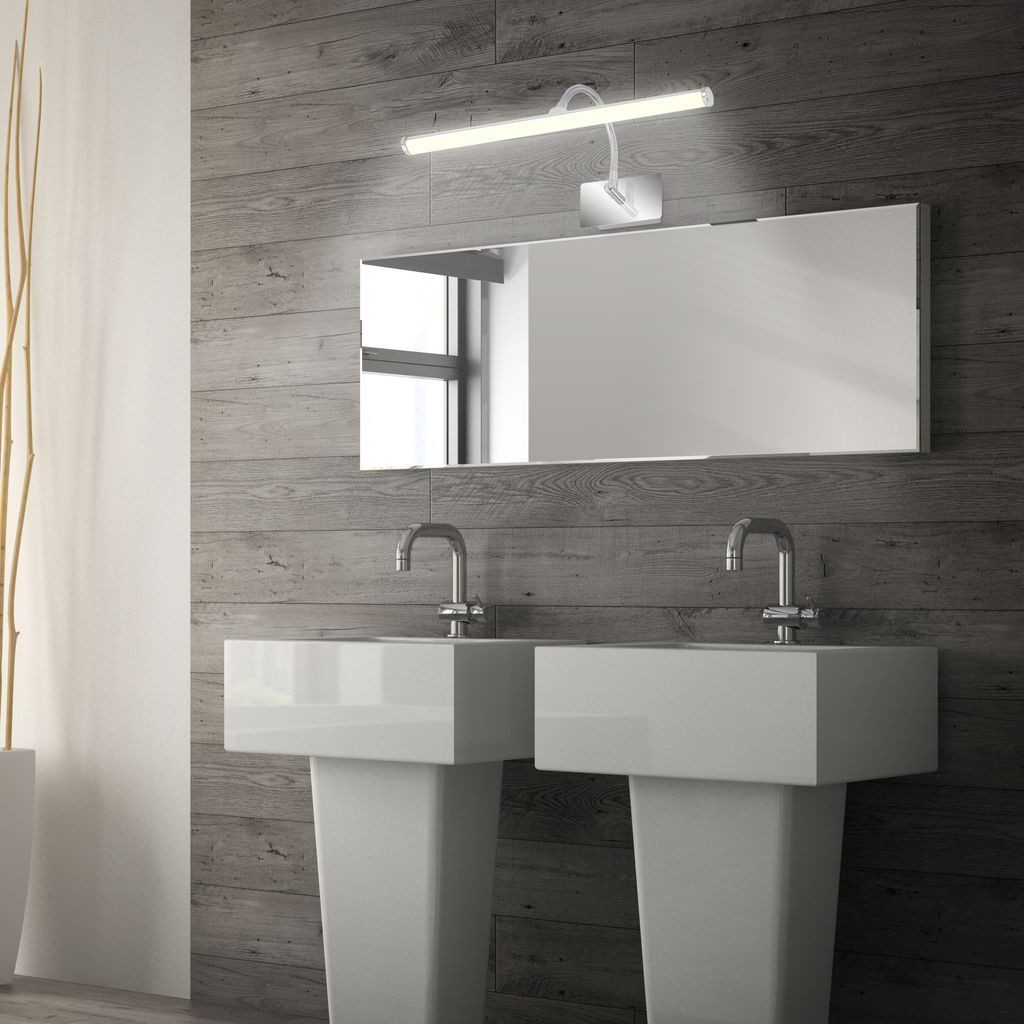 Briloner Leuchten Wandleuchte 2057018, LED fest integriert, 3000K - Warmweiß