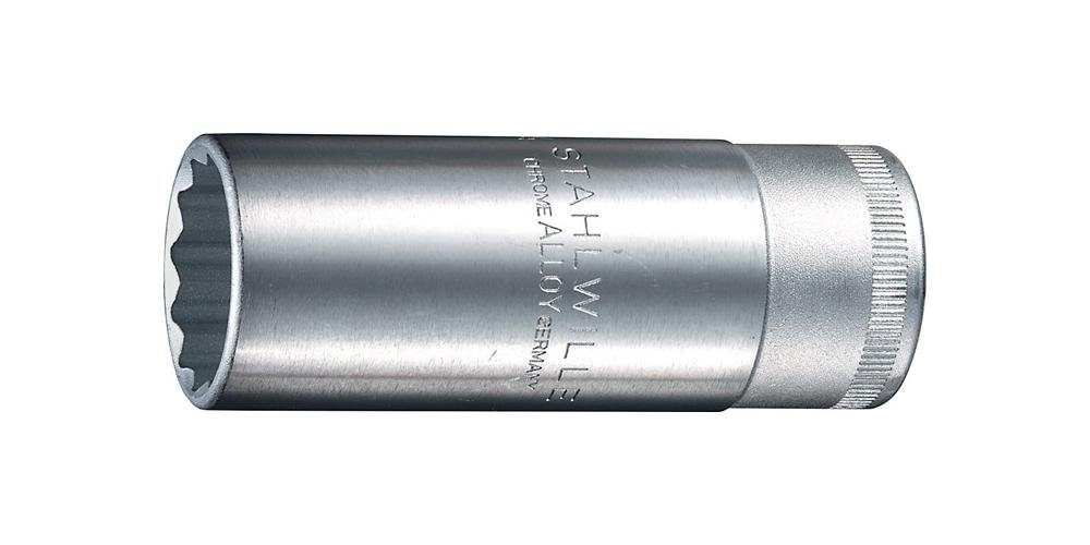 Stahlwille Steckschlüssel Steckschlüsseleinsatz 51 1/2 ″ 12-kant Schlüsselweite 21 mm Länge 83 mm