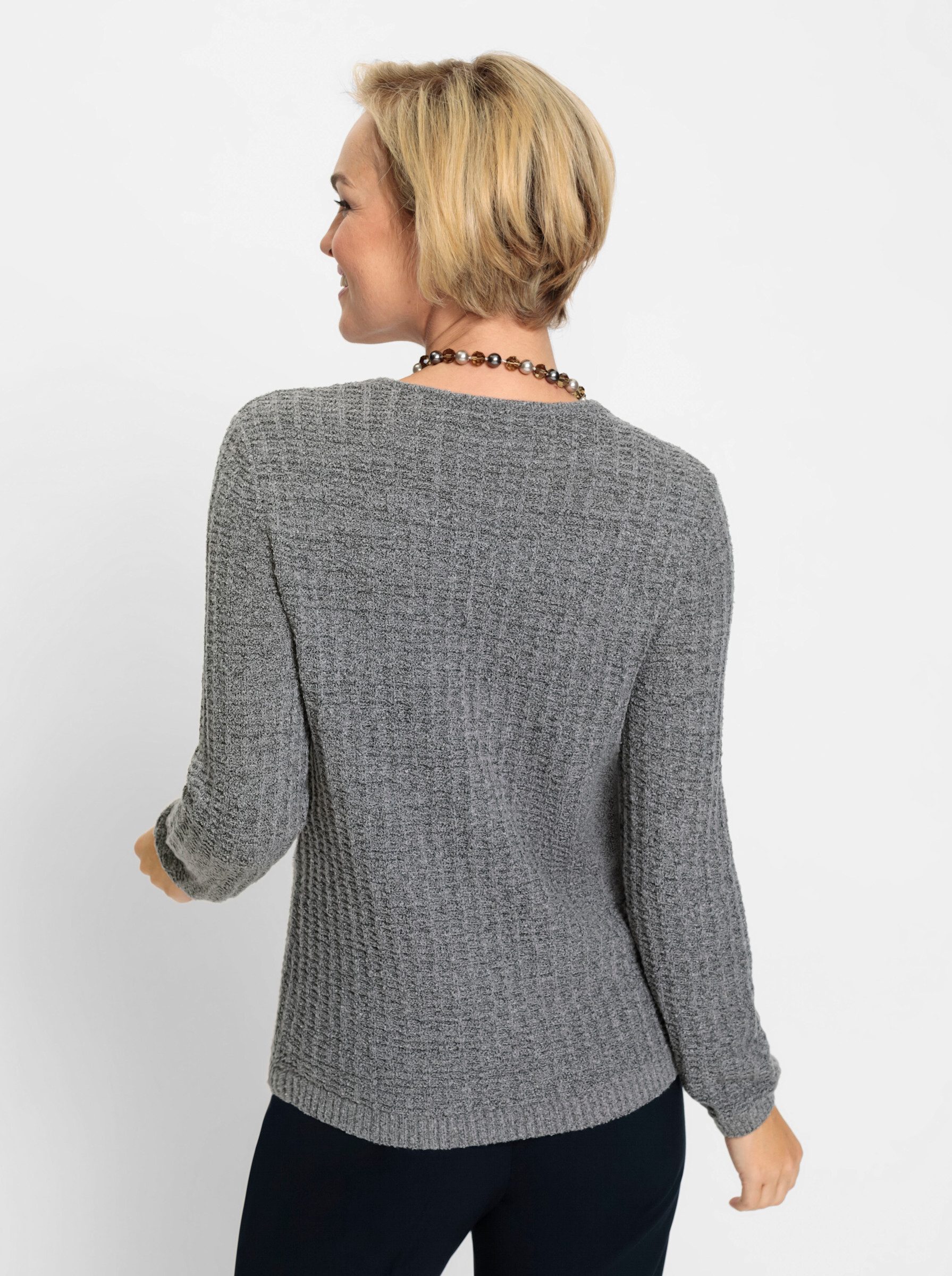 Witt Strickpullover Bouclé-Pullover . günstig online kaufen