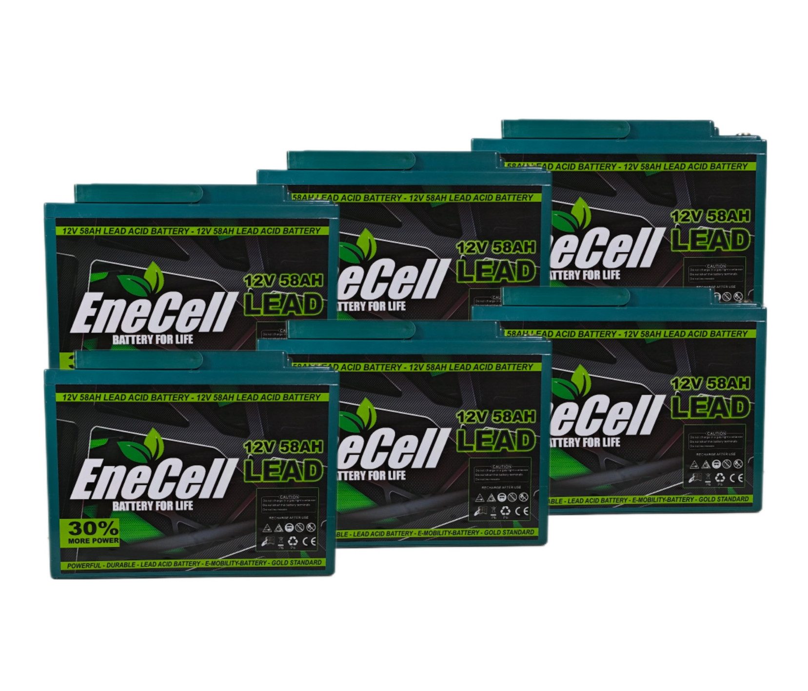 ENECELL Akku - 72V 58AH für Stormborn econelo ecabino Akkupacks Blockbatterie 58000 mAh (72 V), Erweiterungsakku, Zusatzakku, Ersatzakku