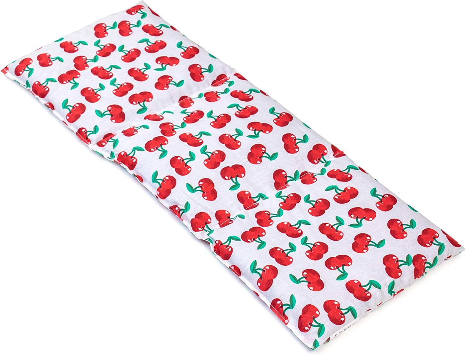 Giraffenland Wärmekissen Weizenkörnerkissen 20x50cm 3-Kammer - Wärmekissen Kältekissen, Wärme- (Mikrowelle/Backofen) o. Kältekissen (Kühlschrank/Gefriertruhe)