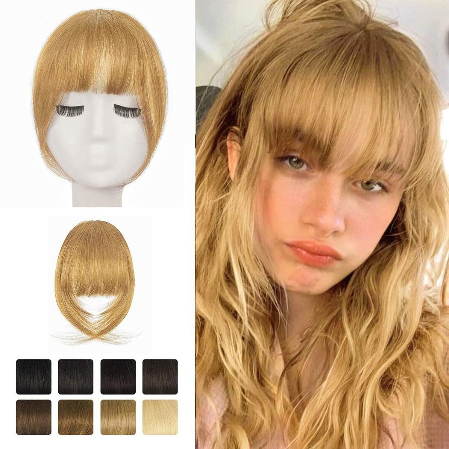 Echthaar-Extension Echtes Menschliches Haar Clip in Pony - Blond Pony Extensions