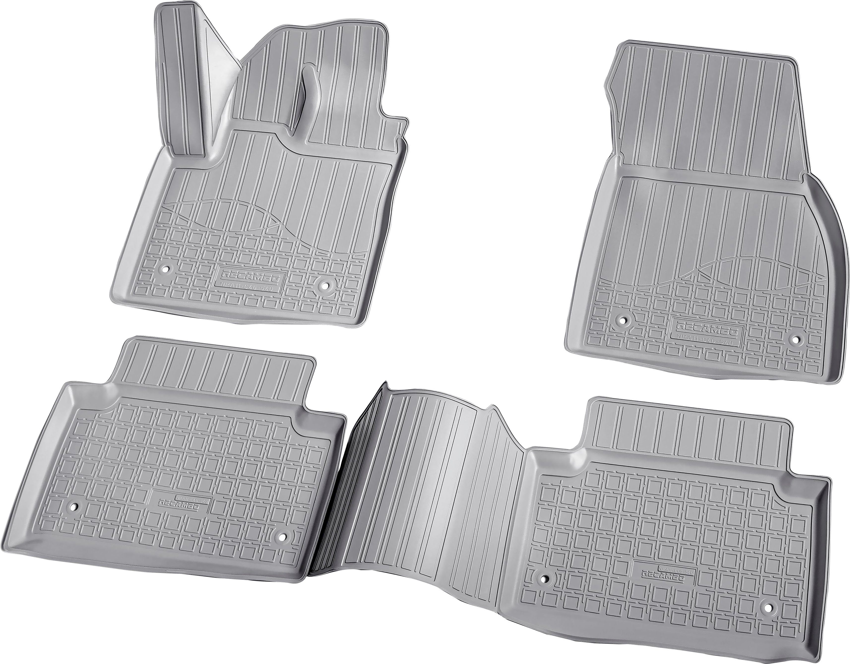 RECAMBO Passform-Fußmatten CustomComforts (4 St), für Land Rover ROVER, Evoque L551 ab 2019, perfekte Passform