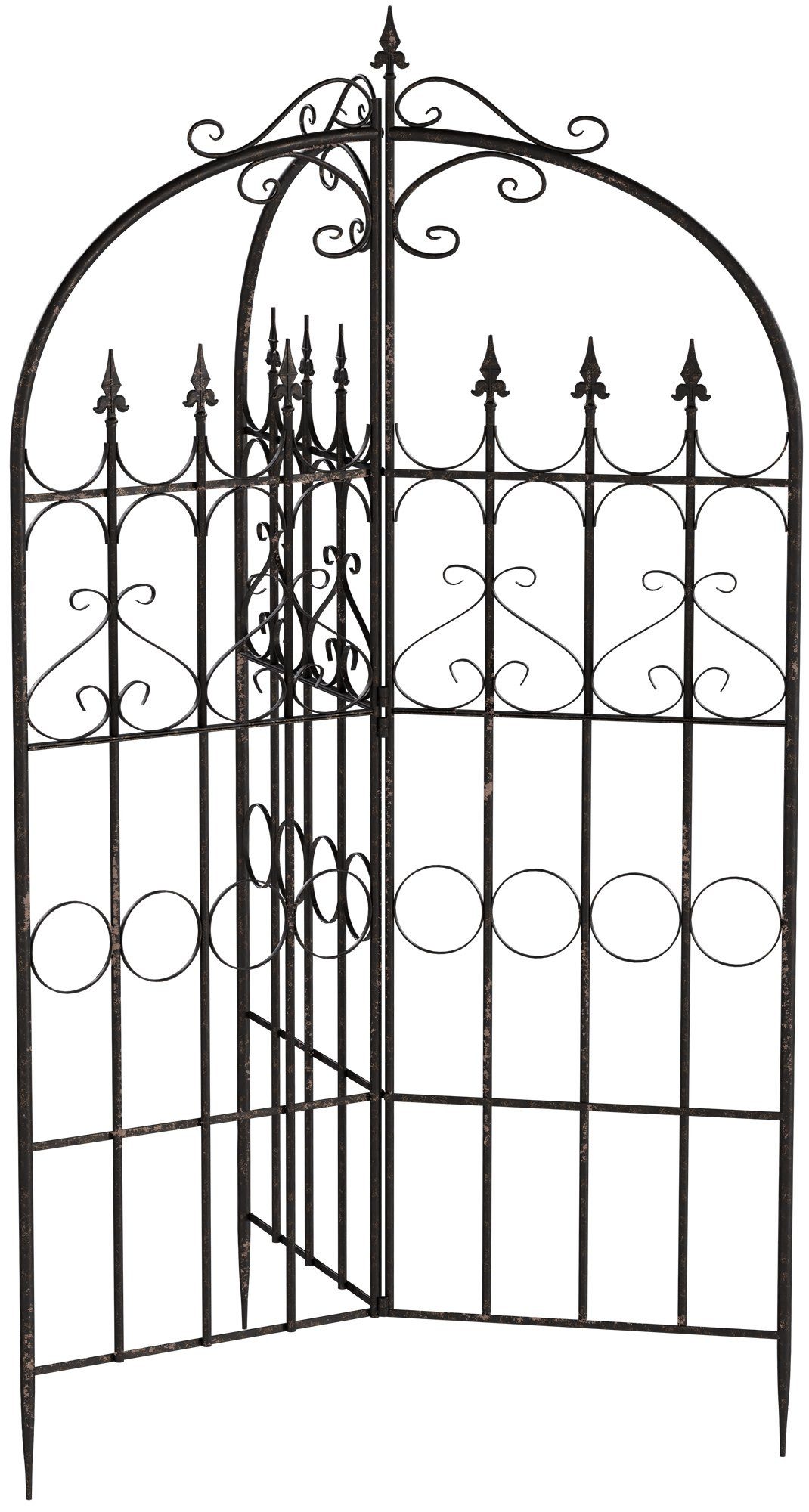 TPFGarden Rankgitter Florado Freistehendes Rankgitter mit romantischen Verz günstig online kaufen