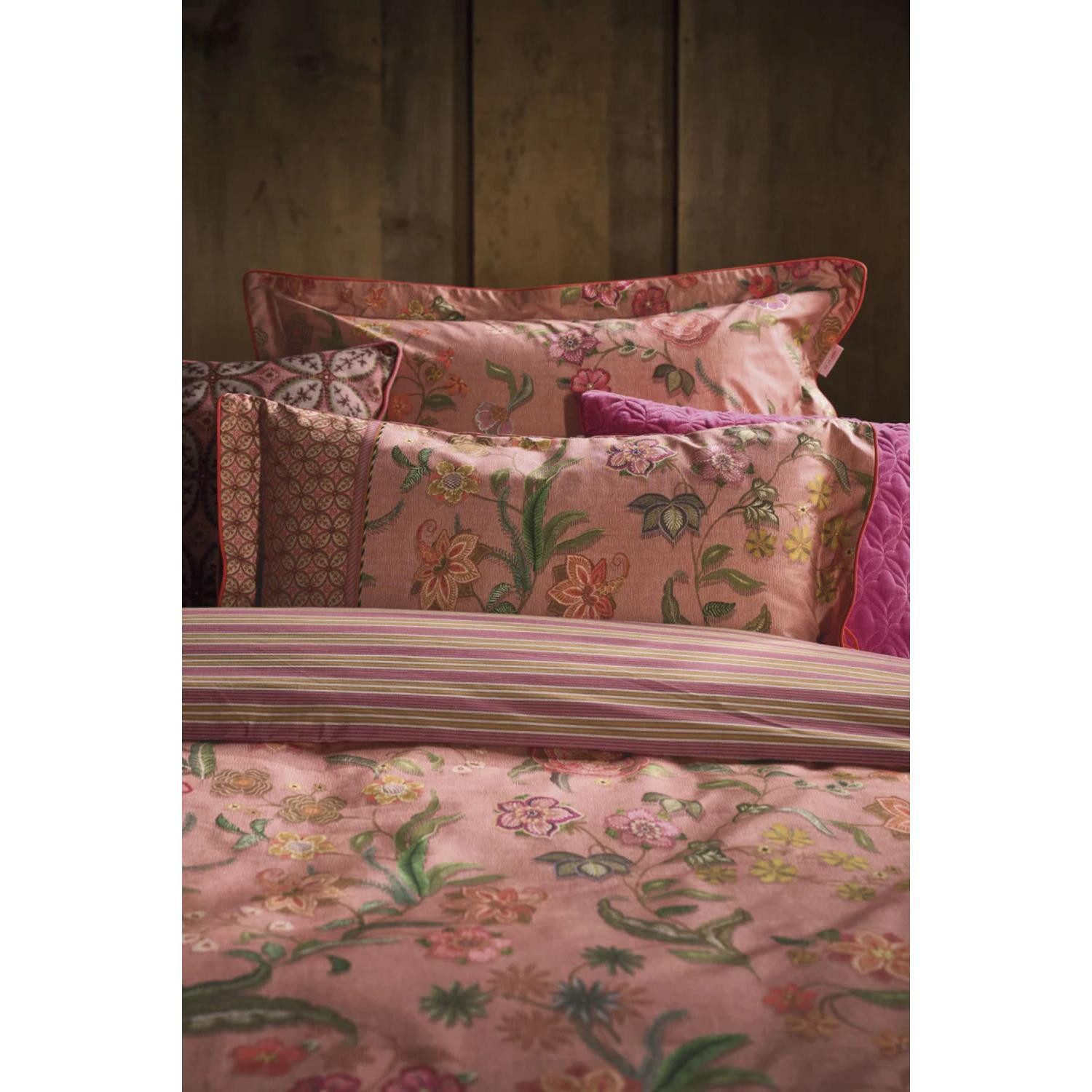 PiP Studio Kissenhülle Kissen Rechteckig Coco Flower Coral (35x60cm)