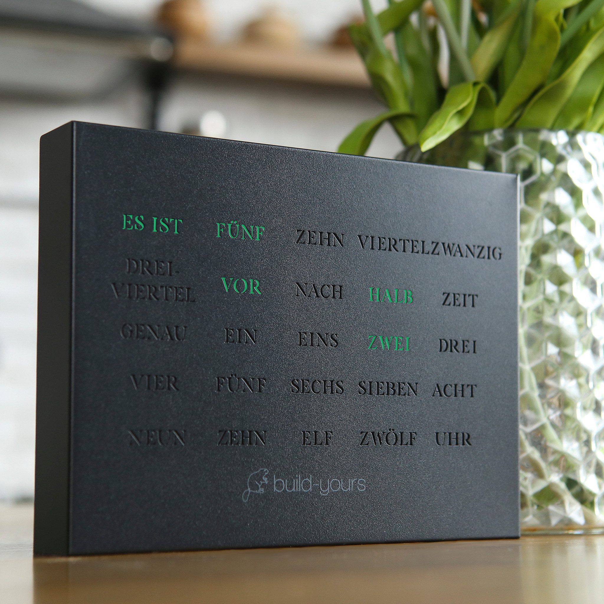 build-yours.de Tischuhr BoxClock Edelstahl - Die günstig online kaufen