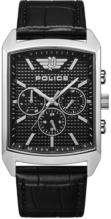 PEWJF2204801 Police SALEVE, Multifunktionsuhr schwarz