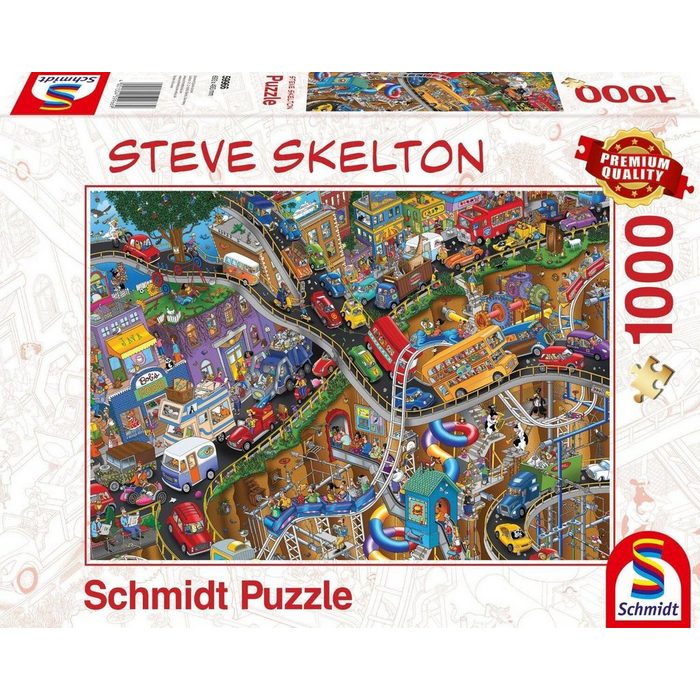 Schmidt Spiele Puzzle Alles in Bewegung. 1.000 Teile Puzzleteile