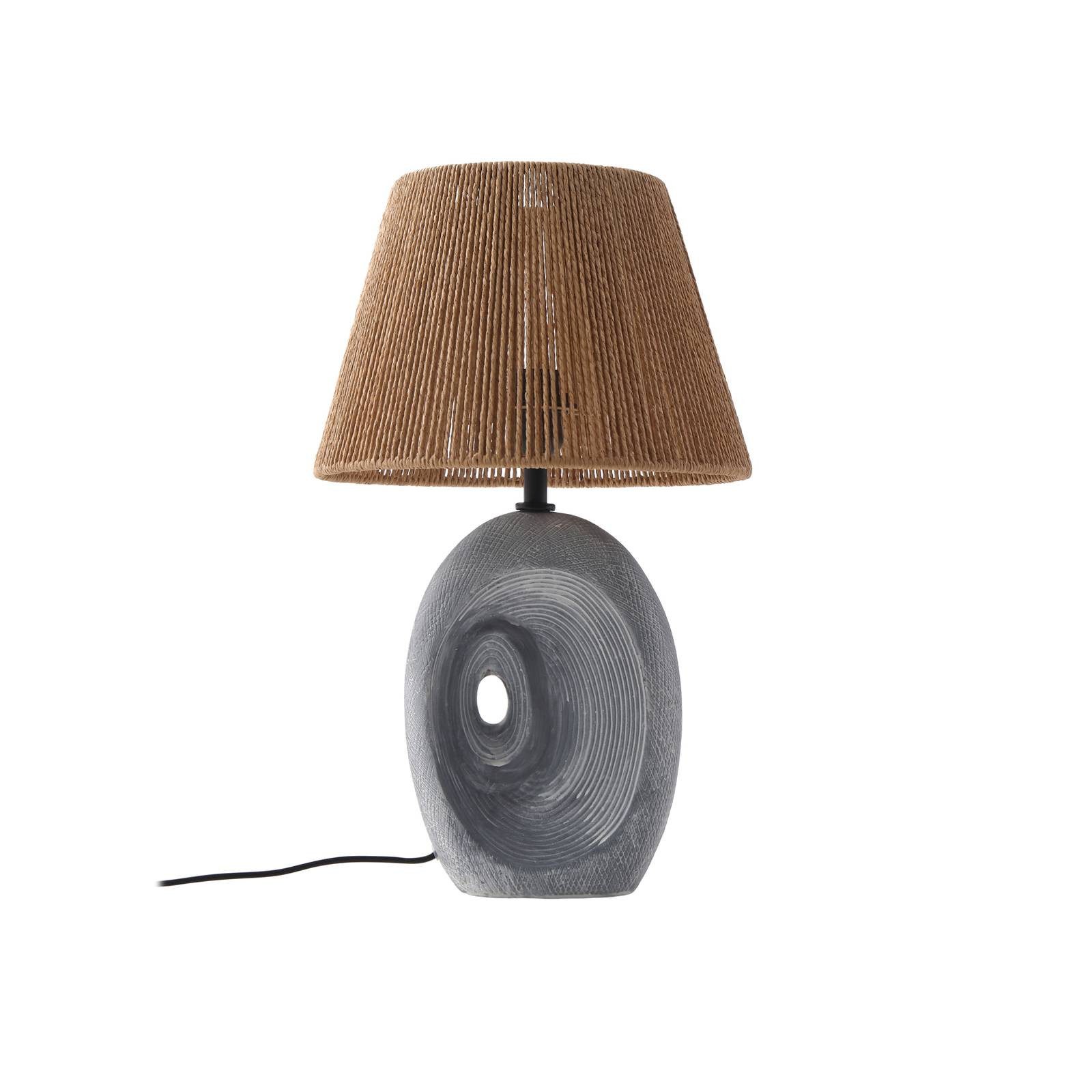 Lindby Tischleuchte Seasur, Keramik Alu IP20, 1 x 15 W LED