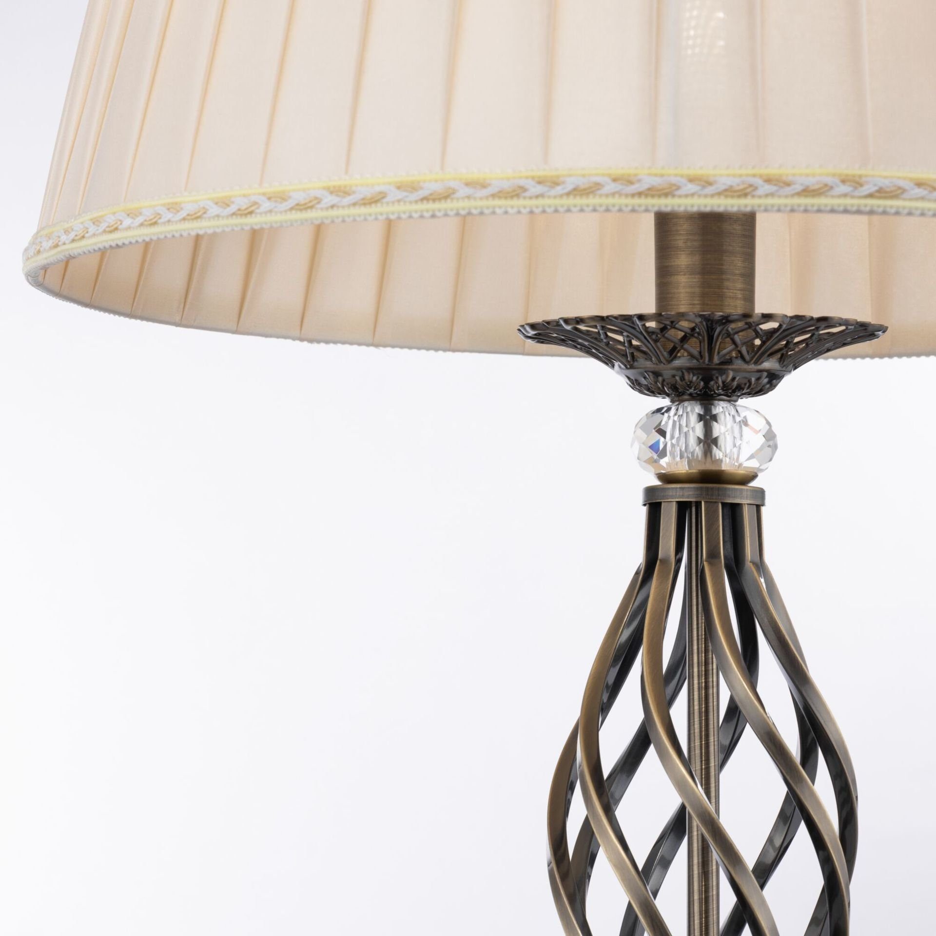 MAYTONI DECORATIVE LIGHTING Stehlampe Grace 2 38x165x38 cm, ohne Leuchtmittel, hochwertige Design Lampe & dekoratives Raumobjekt