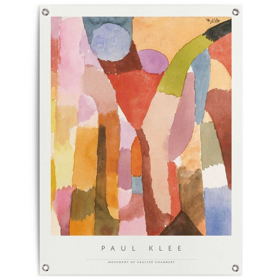 Reinders! Poster Paul Klee I, Outdoor für Garten oder Balkon