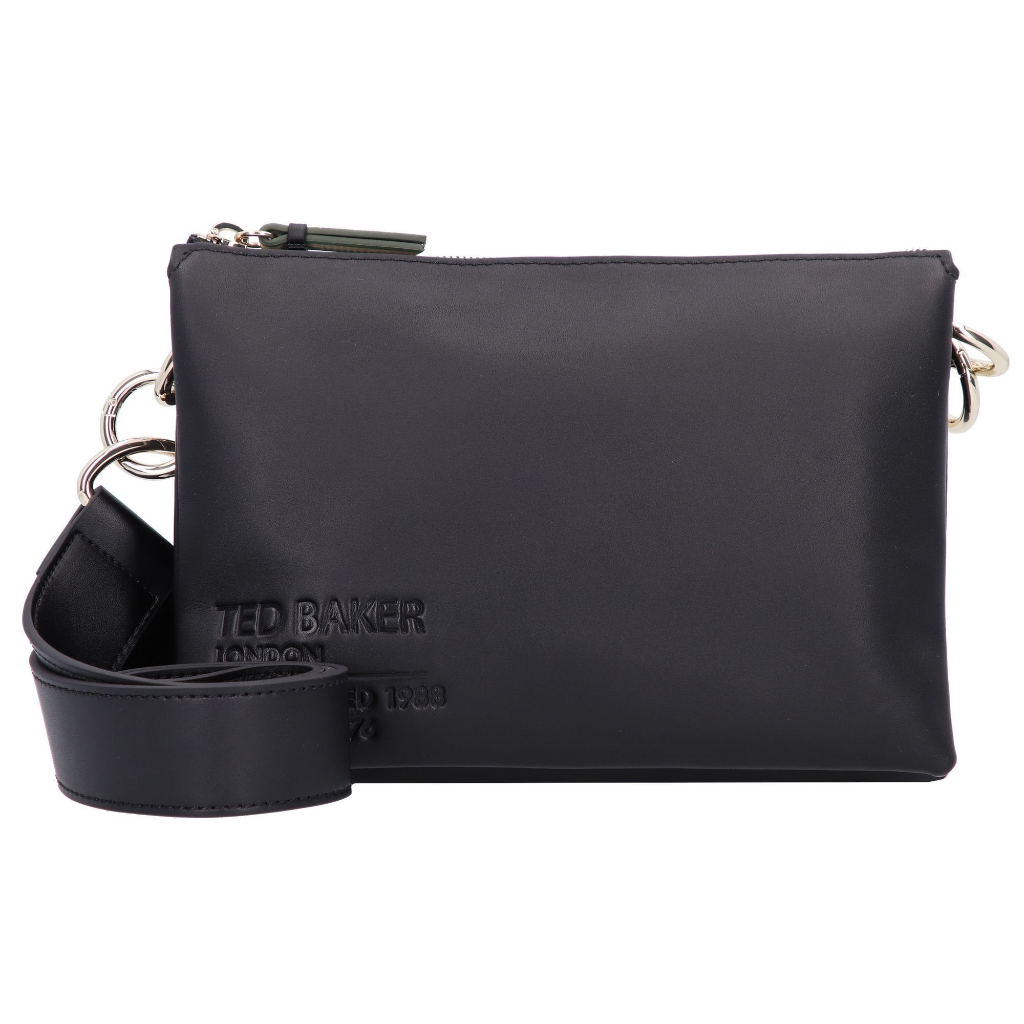 Umhängetasche, Leder Ted Baker black