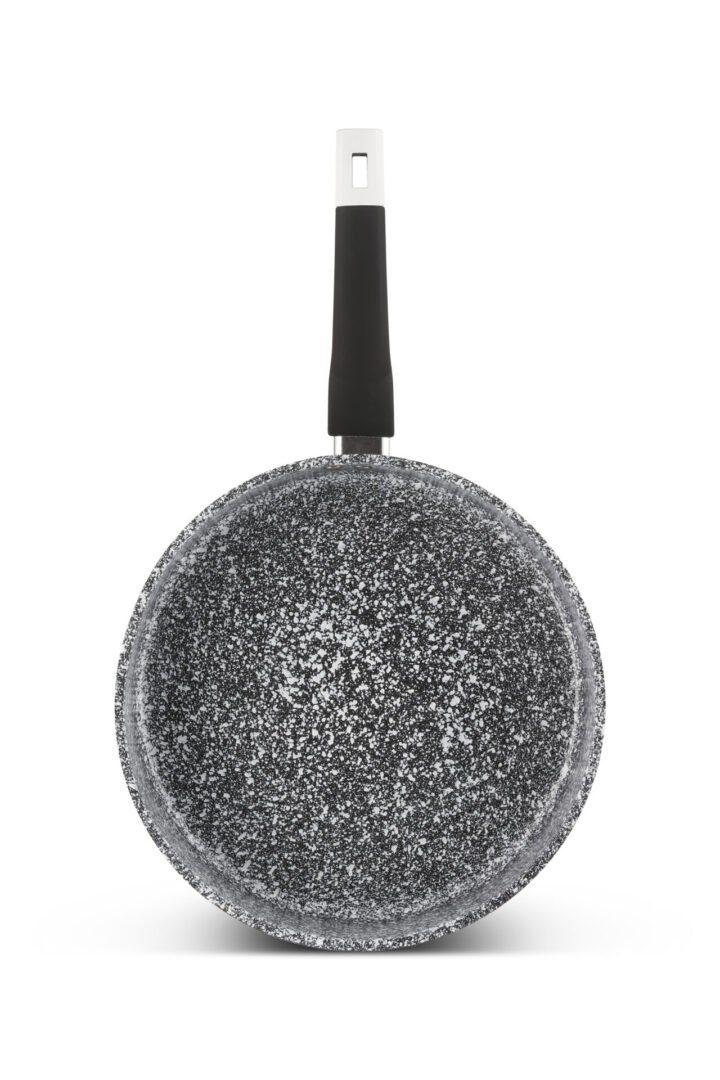 Edenberg Bratpfanne Hochwertige Bratpfanne mit Keramik- Granitbeschichtung mit Glasdeckel, Aluminiumguss (24cm 26cm 28cm, Die beste Geschenkidee für jeden Anlass. Hochwertig)
