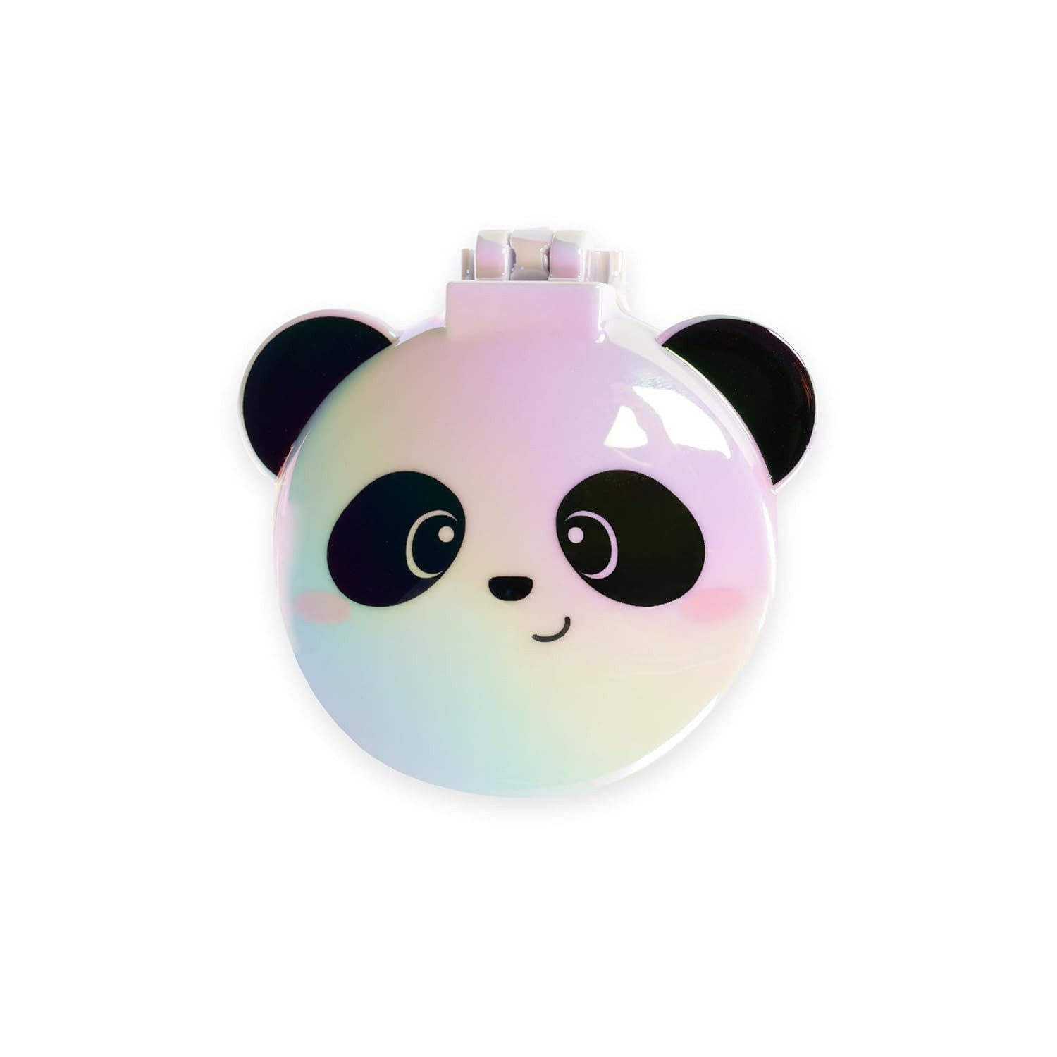 Legami Gelschreiber Legami Haarbürste mit Spiegel Panda – faltbar, Ø6,5cm