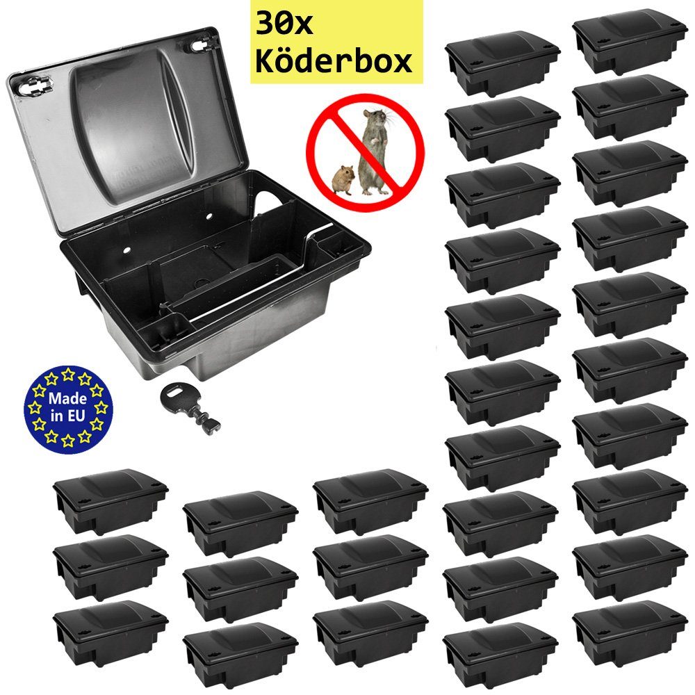2x Köderstation Mäusefalle Mäusebox Köderbox Rattenbox - Foto 8