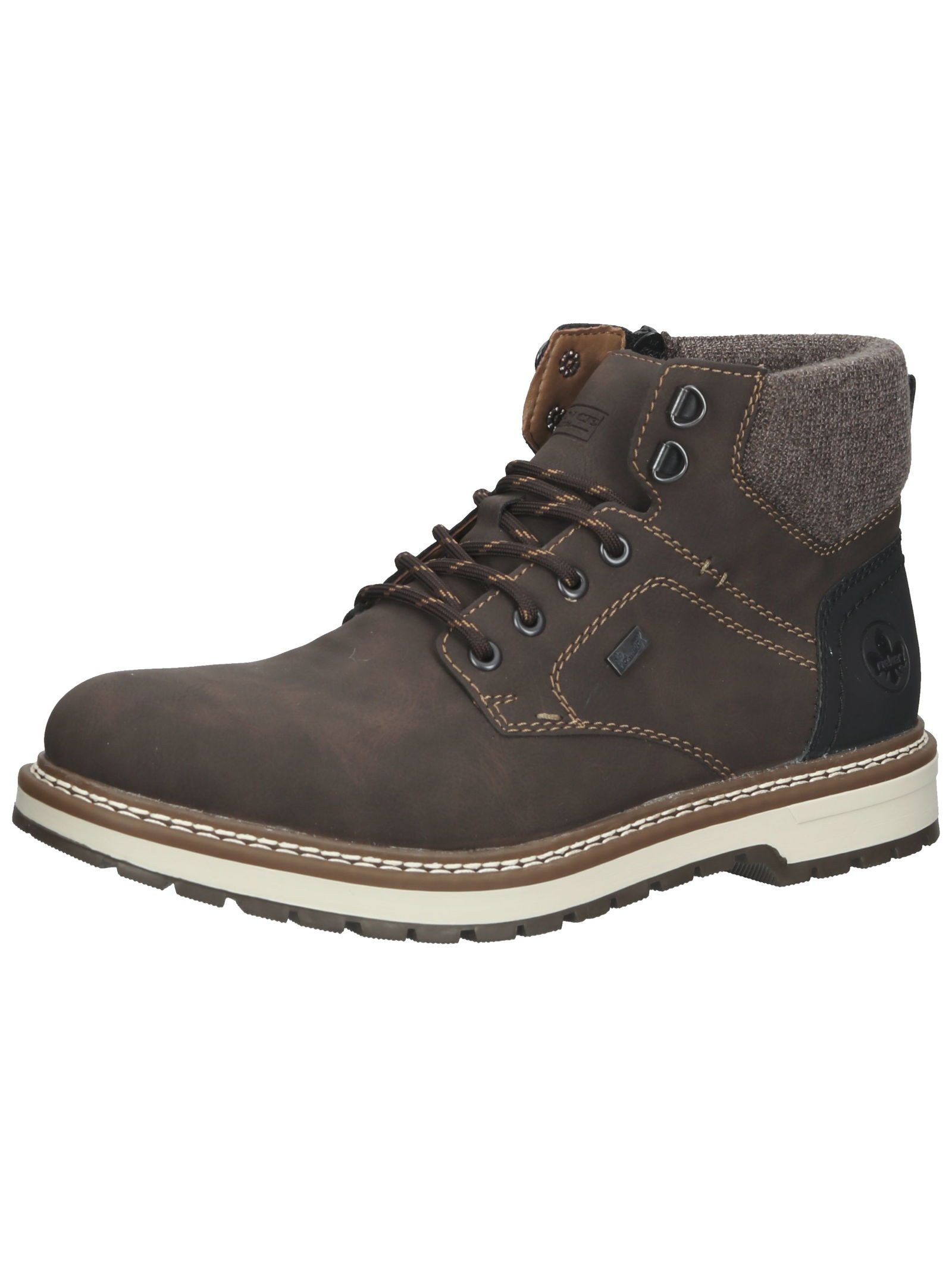 Rieker Rieker Stiefelette Lederimitat/Textil Schnürstiefelette