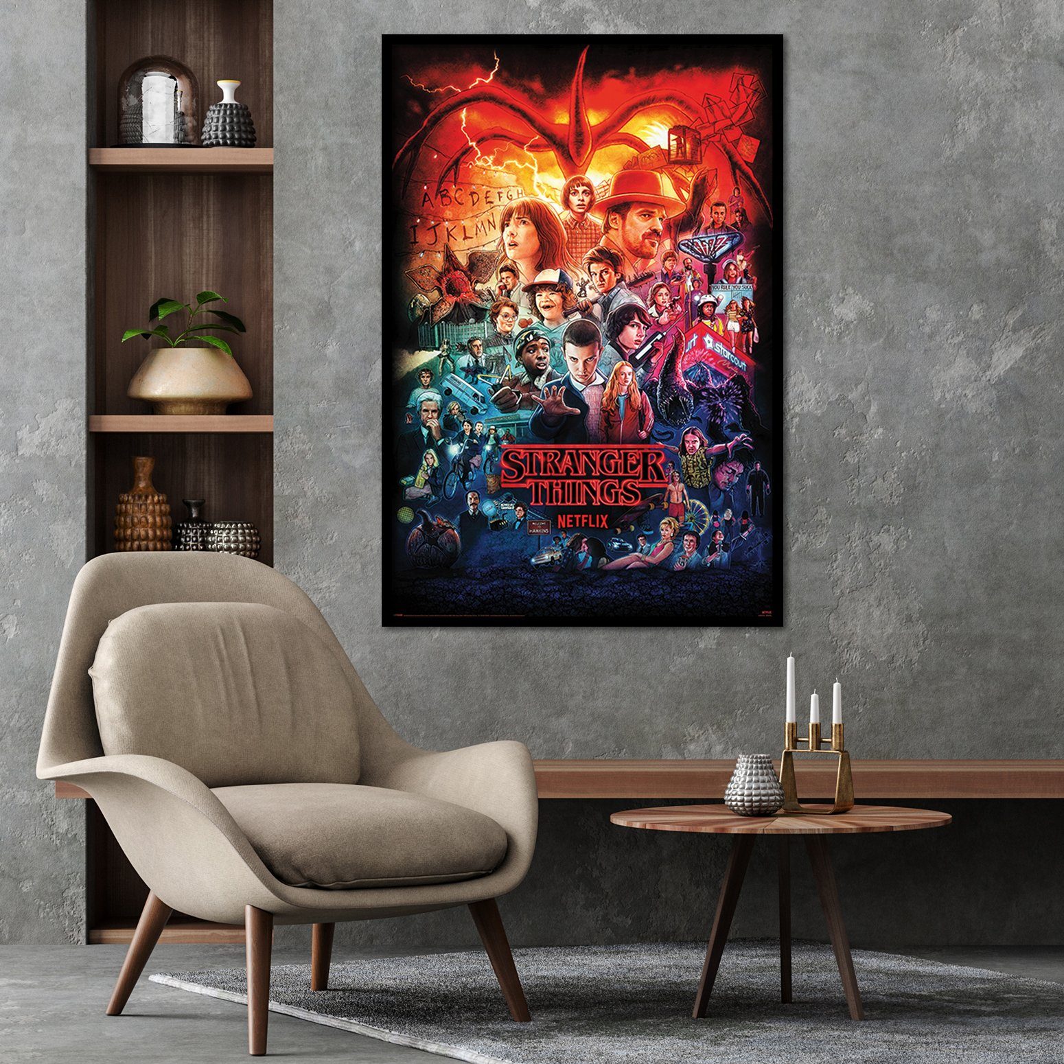 PYRAMID Poster Stranger Things 4 Poster Seasons Montage 61 x 91,5 cm günstig online kaufen