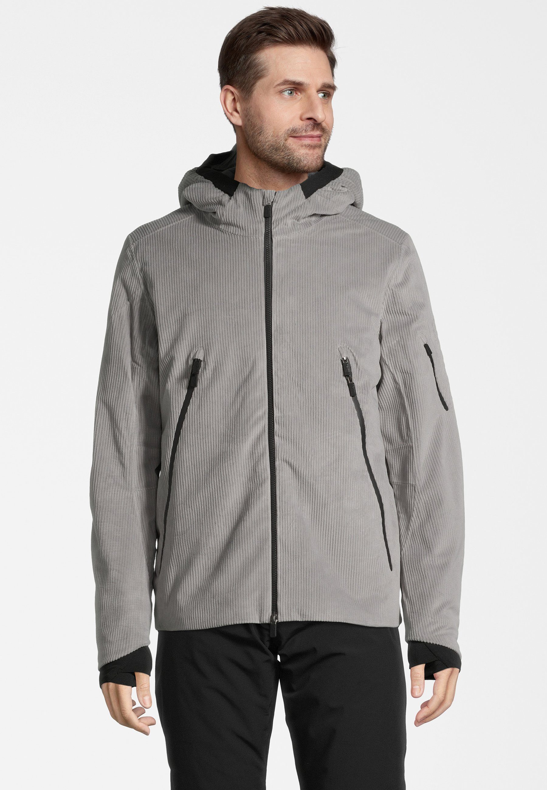 rh+ Skijacke Powder Evo (1-St) cloud grey/stone