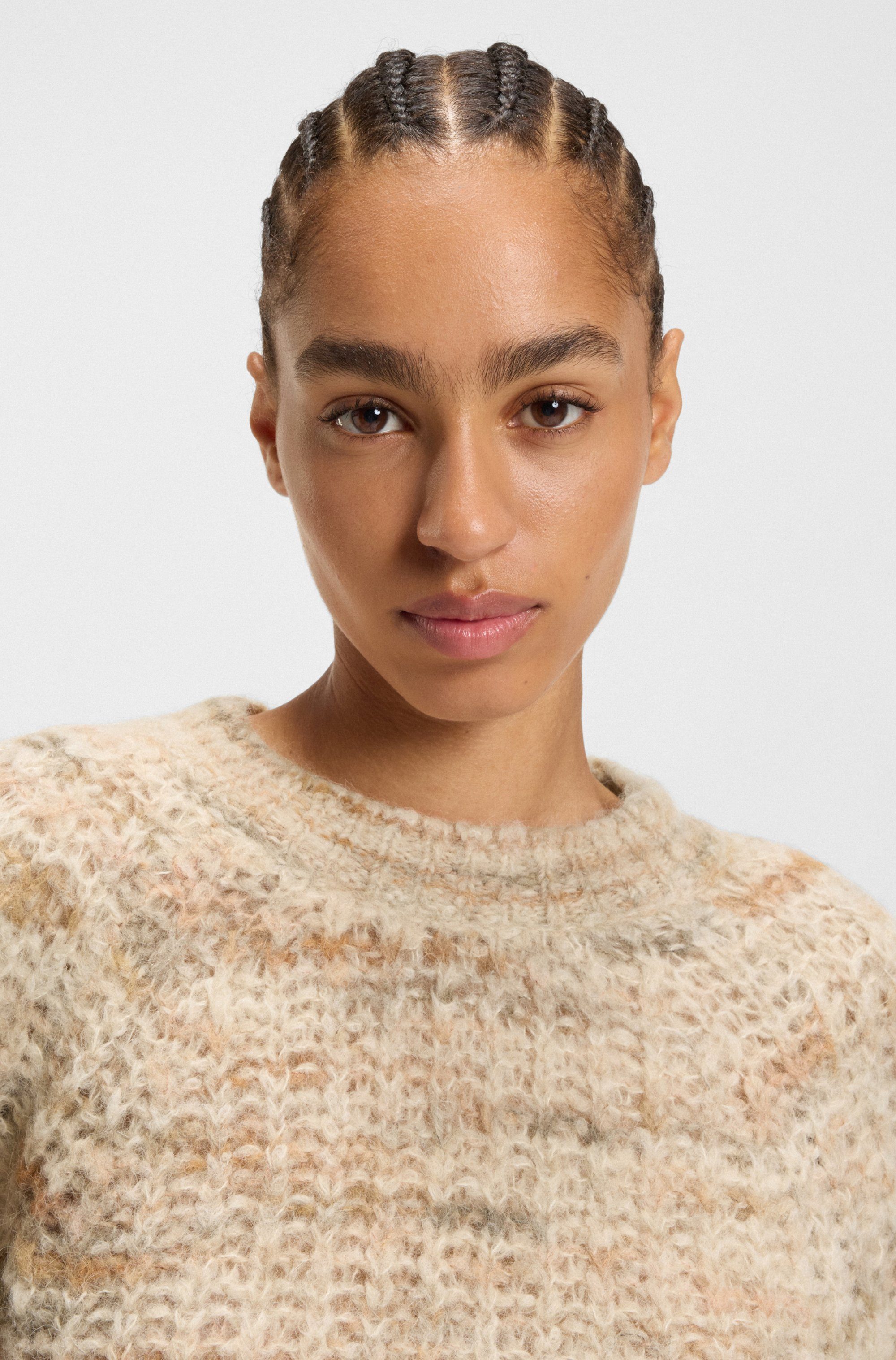 BOSS ORANGE Strickpullover Fiambella Premium Damenmode Rundhalsausschnitt, günstig online kaufen