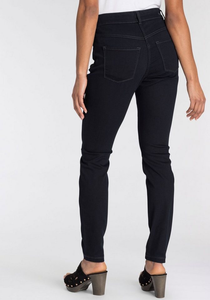 MAC Skinny-fit-Jeans Hiperstretch-Skinny Power-Stretch Qualität sitzt den  ganzen Tag bequem
