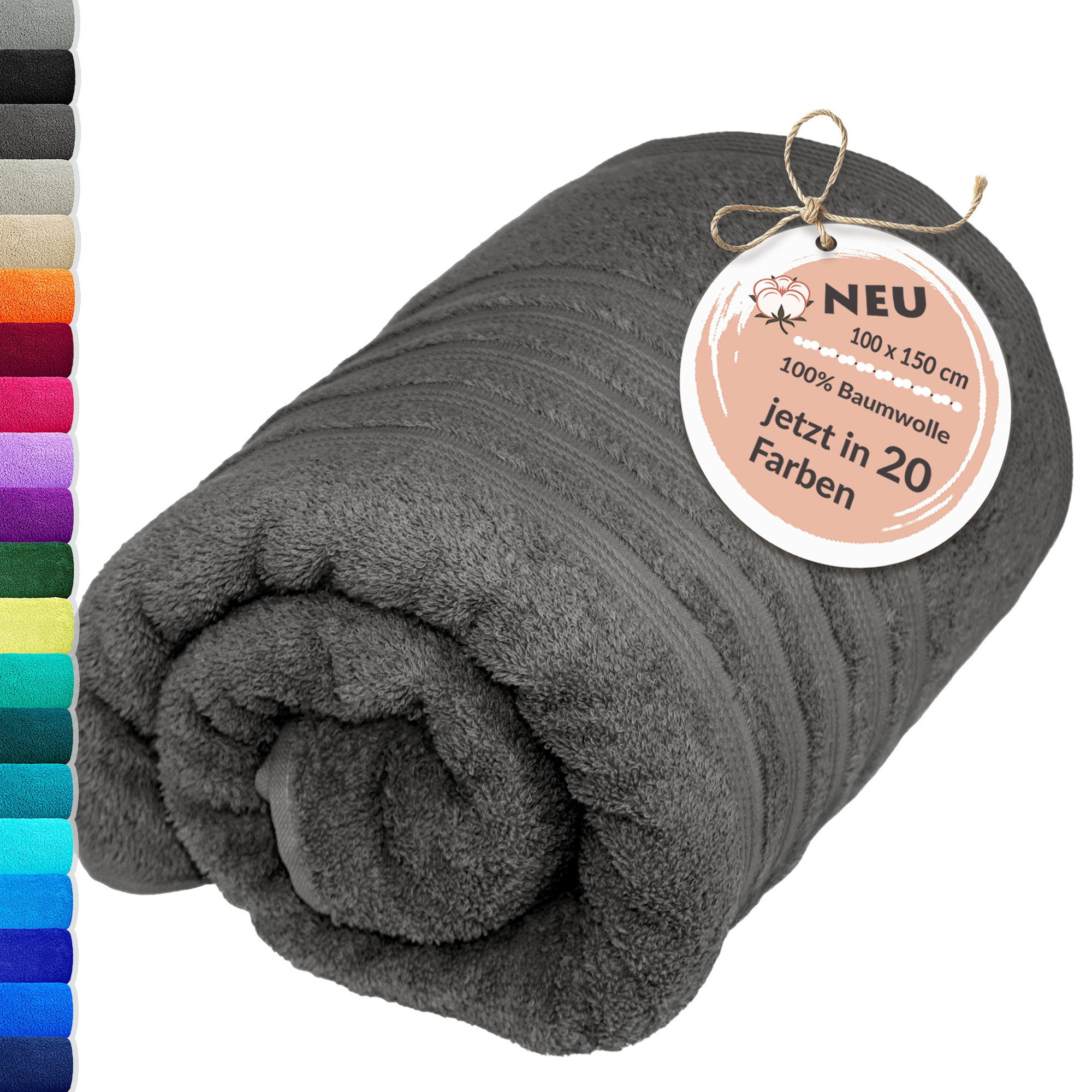 Lashuma Badetuch - XXL Handtuch London, Frottee (1-St), großes Badehandtuch günstig online kaufen