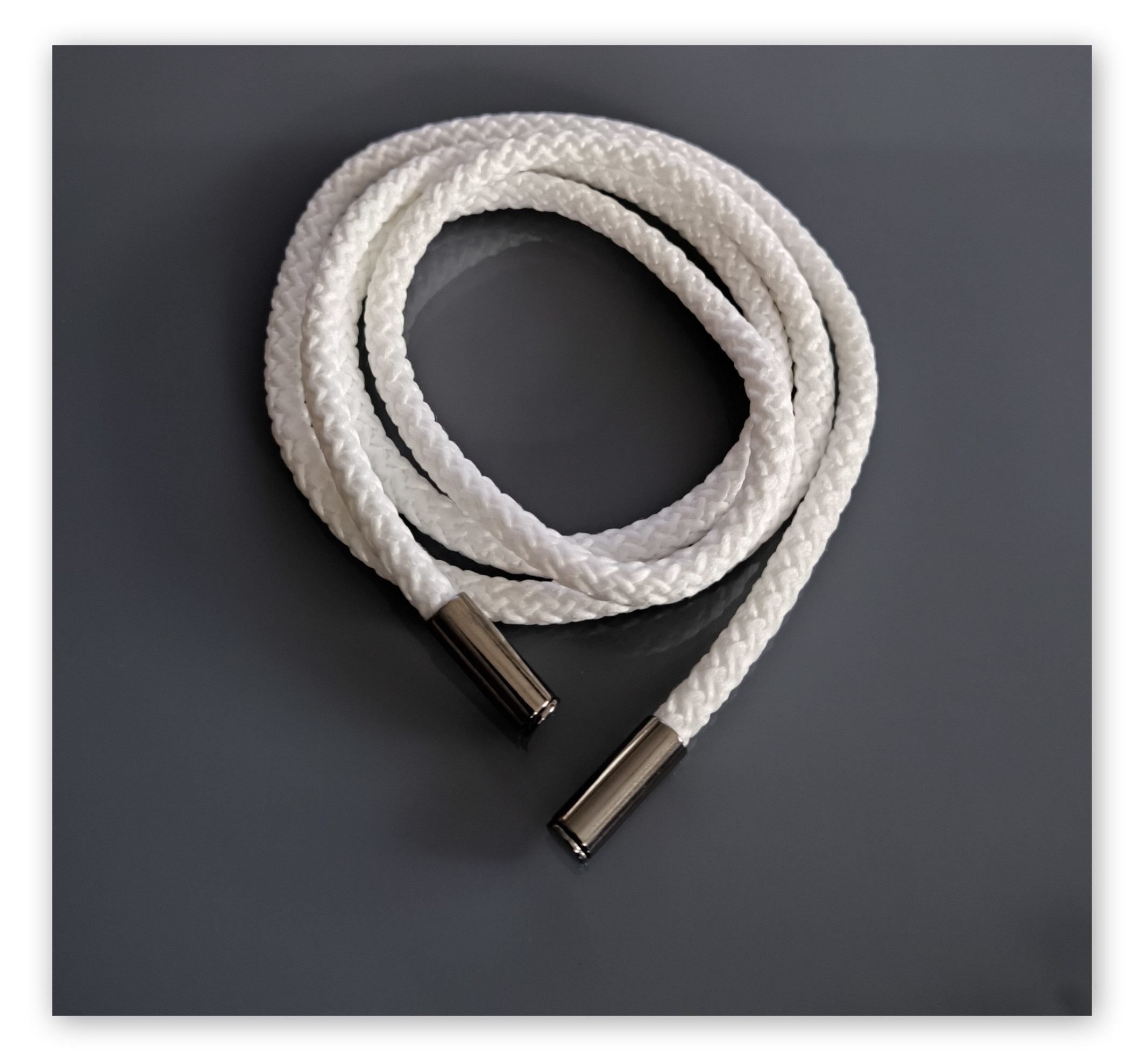 PaulZdrada Kordel Kordelzug Ersatzkordel 6mm mit Alu Endstück HOODIEBAND Jogginghose, Modern