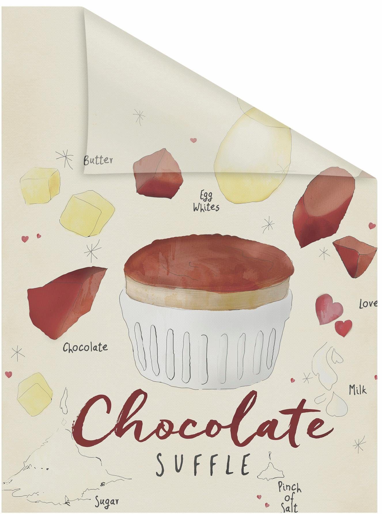 LICHTBLICK ORIGINAL Fensterfolie Chocolate, blickdicht, strukturiert, selbstklebend, Sichtschutz