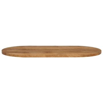 vidaXL Esstisch Tischplatte 110x40x2,5 cm Oval Massivholz Mango