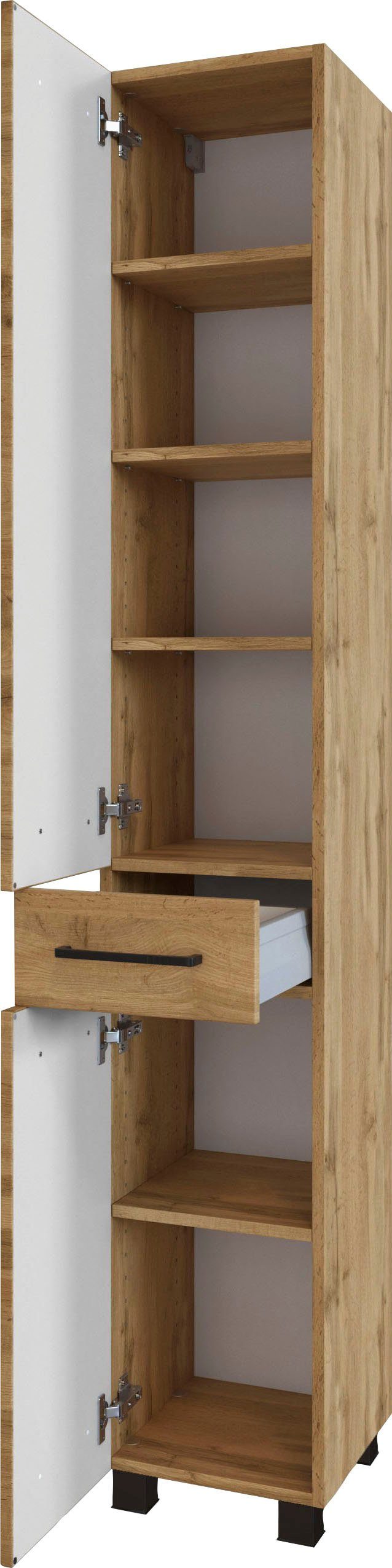 HELD MÖBEL Softclose 30 Seitenschrank Chicago Schrank, Breite cm, Badmöbel, mit