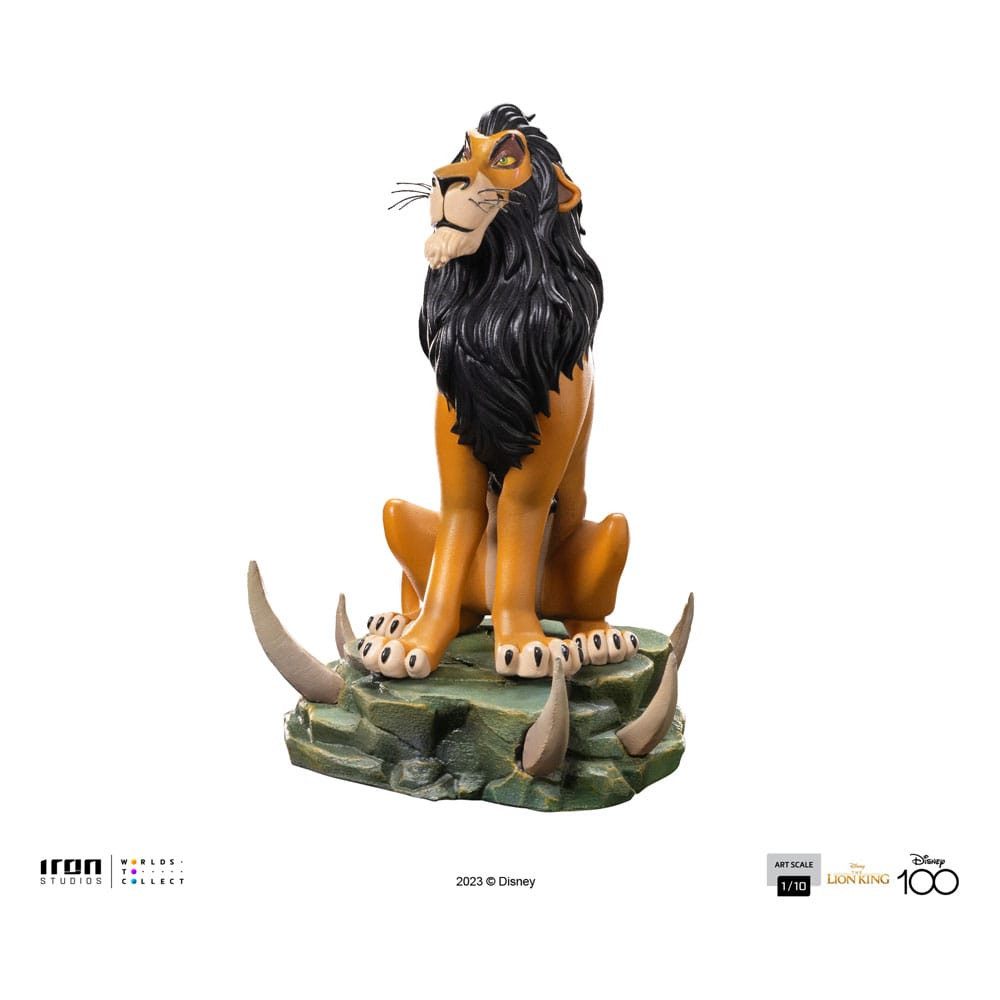 Iron Studios Merchandise-Figur The Lion King Art Scale 1/10 Scar Regular 16 cm