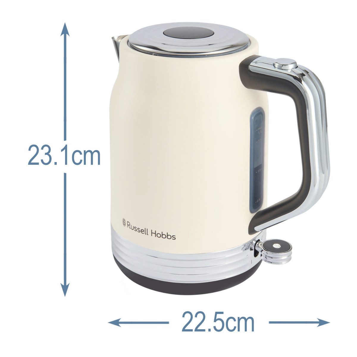 RUSSELL HOBBS Wasserkocher RUSSELL HOBBS Wasserkocher Hanley Retro Jasmine 28640-70, 1.7 l, 2400 W