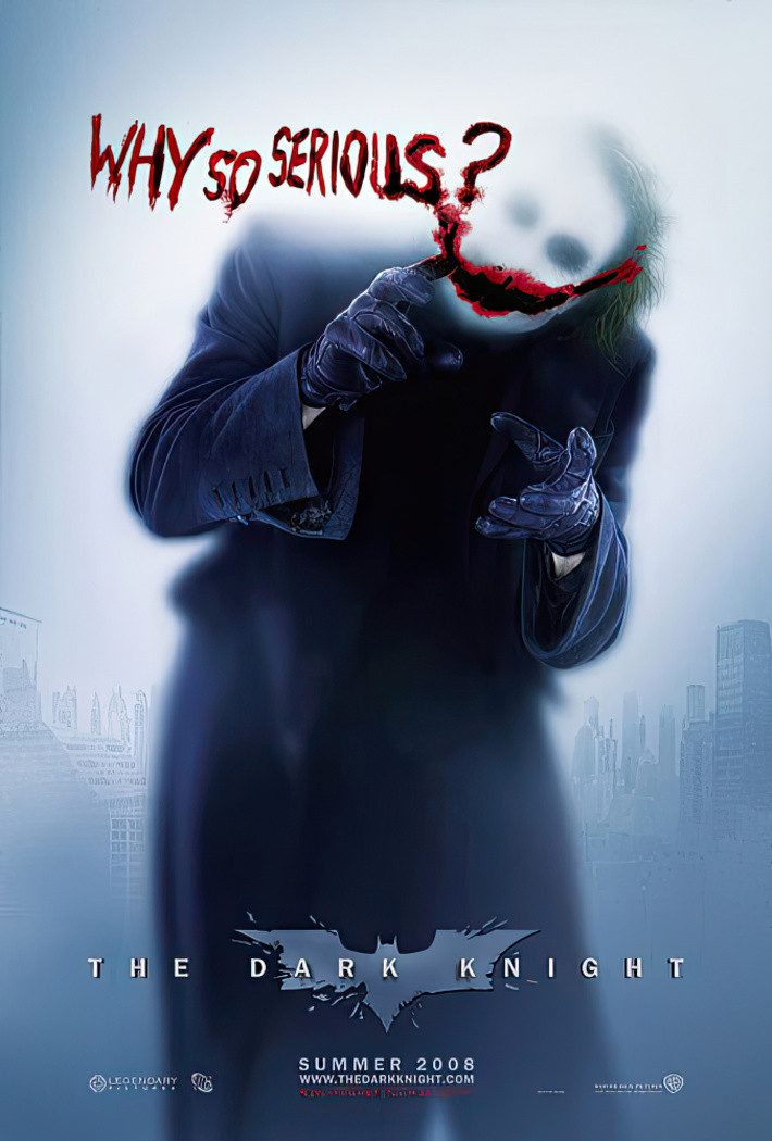 Batman Плакат Batman The Dark Knight Плакат 68 x 98 cm