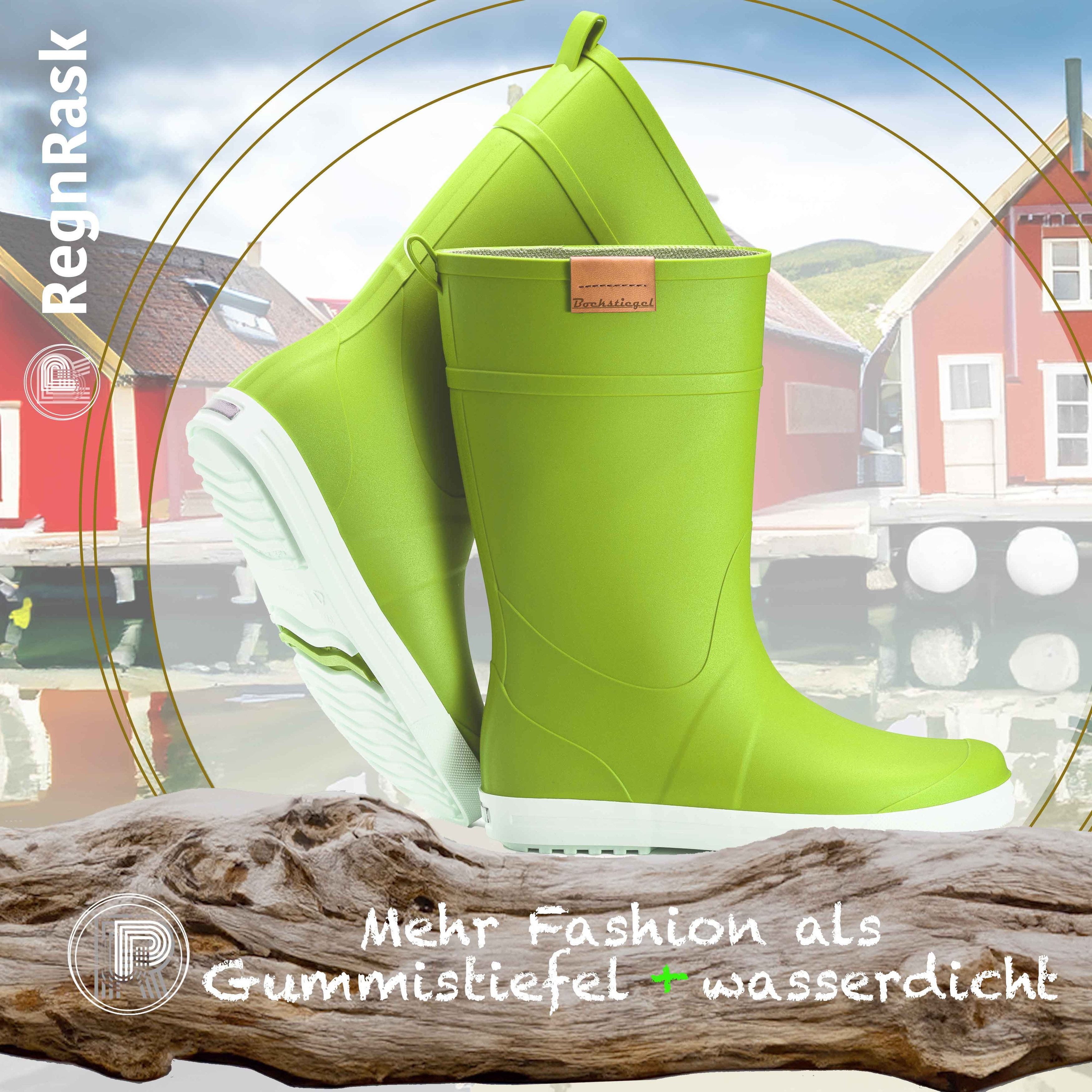 Ultrapower REGNRASK - Damen zweifarbige Gummistiefel Gr. 36-43 Gummistiefel günstig online kaufen