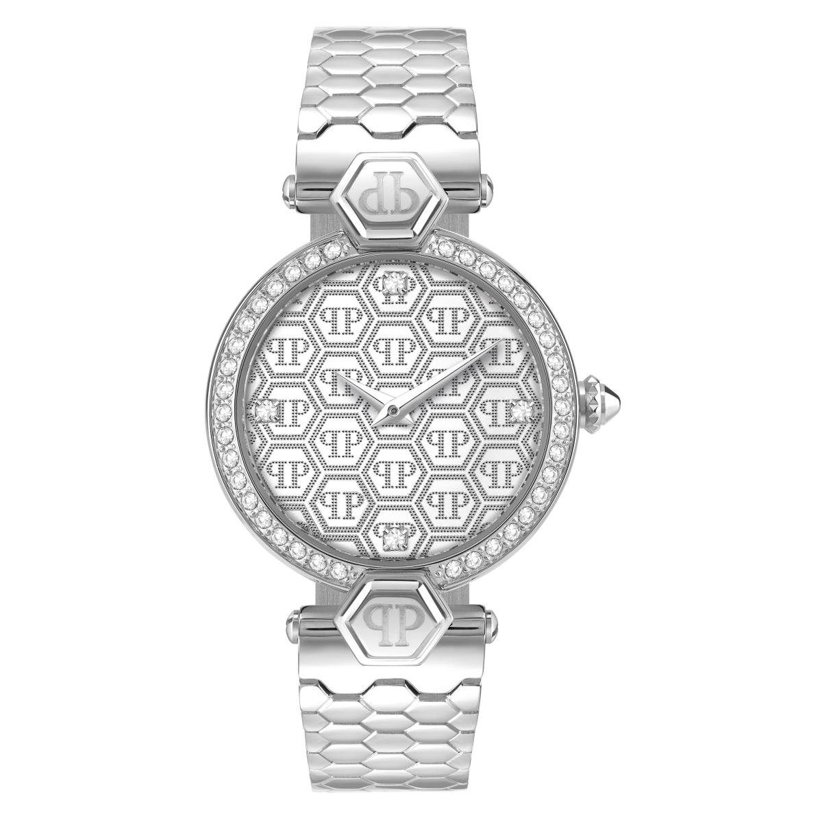 PHILIPP PLEIN Quarzuhr PWEAA0421 silber